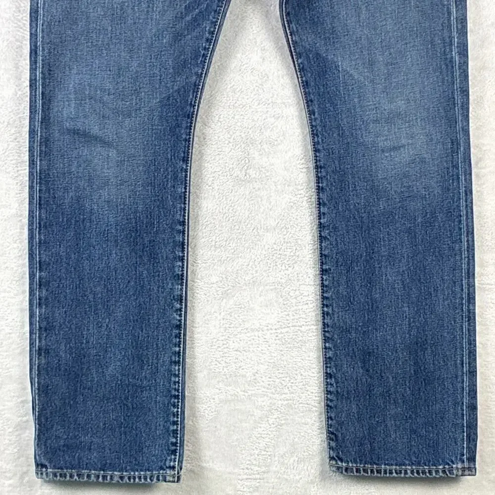 Polo Ralph Lauren Jeans Mens 36x32 Varick Faded Whiskered Preppy Western Y2K - Picture 4 of 14